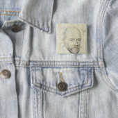 Porträt von St. Vincent de Paul Button (Beispiel)