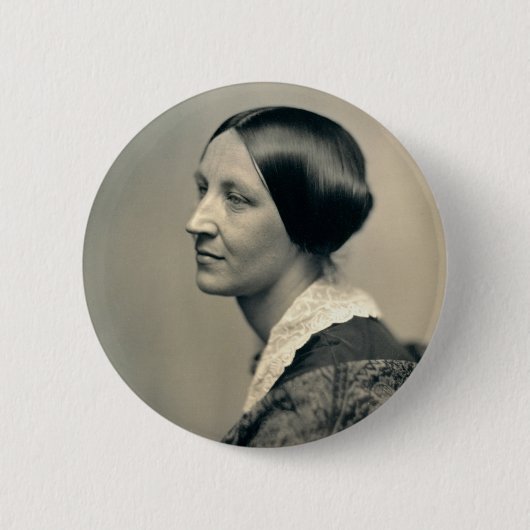 Porträt von Susan Brownell Anthony 1850 Button (Vorderseite)