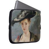 Porträt von Susanna Lunden (?) (Eimer Le Chapeau Laptopschutzhülle (Vorne Rechts)