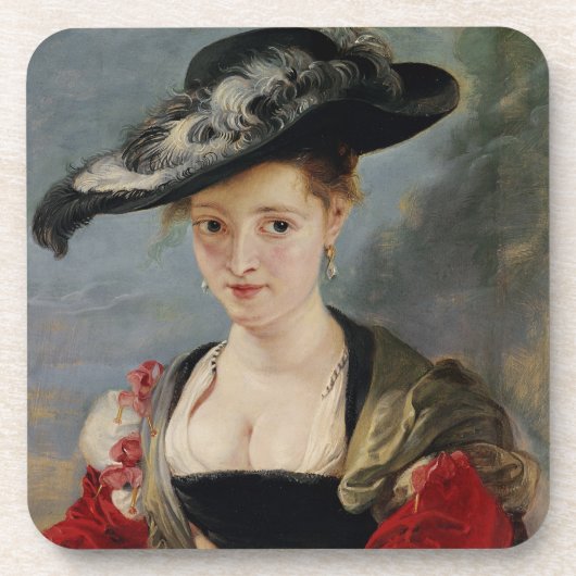 Porträt von Susanna Lunden (?) (Eimer Le Chapeau Untersetzer (Vorderseite)