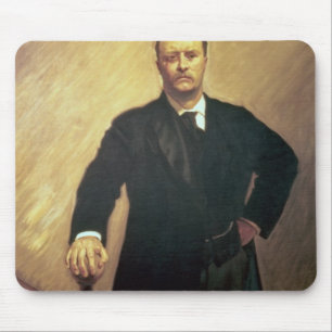 Porträt von Theodore Roosevelt Mousepad