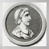 Porträt von Theodosius Poster (Vorne)