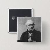 Porträt von Thomas Babington Macaulay Button (Vorne & Hinten)