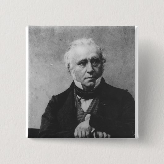 Porträt von Thomas Babington Macaulay Button (Vorderseite)