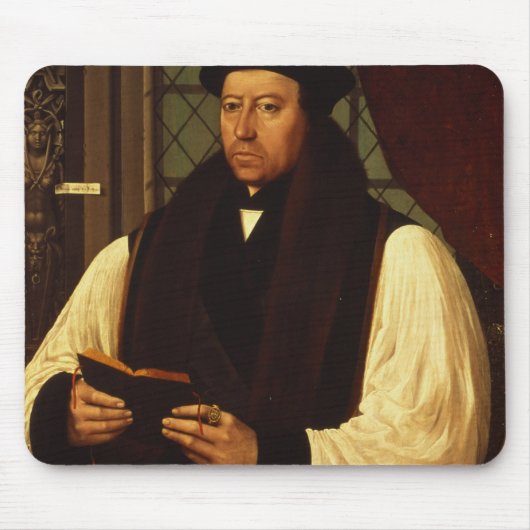 Porträt von Thomas Cranmer 1546 Mousepad (Vorne)