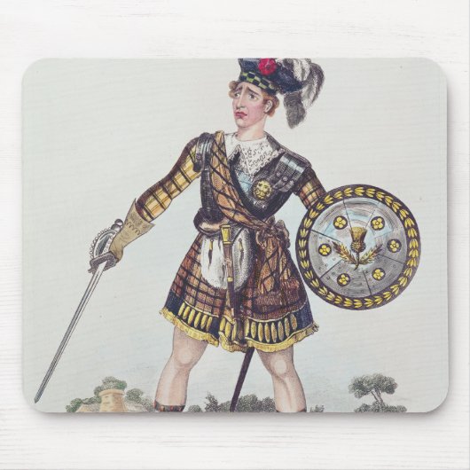 Porträt von Thomas James Serle Mousepad (Vorne)