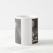 Porträt von Thomas Jefferson Kaffeetasse (Mittel)