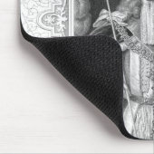 Porträt von Thomas Osborne, gravierend Mousepad (Ecke)