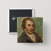 Porträt von Thomas Paine Button (Vorne & Hinten)