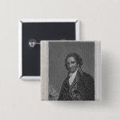 Porträt von Thomas Paine von Volumen I Button (Vorne & Hinten)