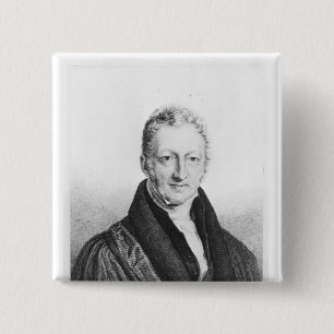 Porträt von Thomas Robert Malthus Button