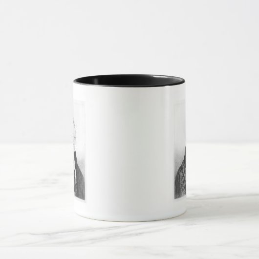 Porträt von Thomas Robert Malthus Tasse (Zentrum)