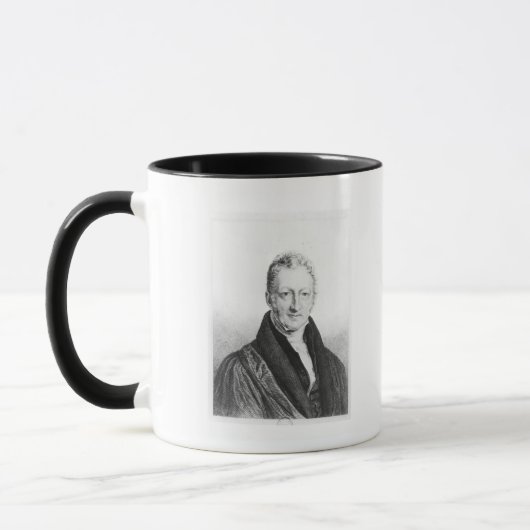 Porträt von Thomas Robert Malthus Tasse (Links)