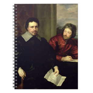 Porträt von Thomas Wentworth, Graf von Strafford Notizblock