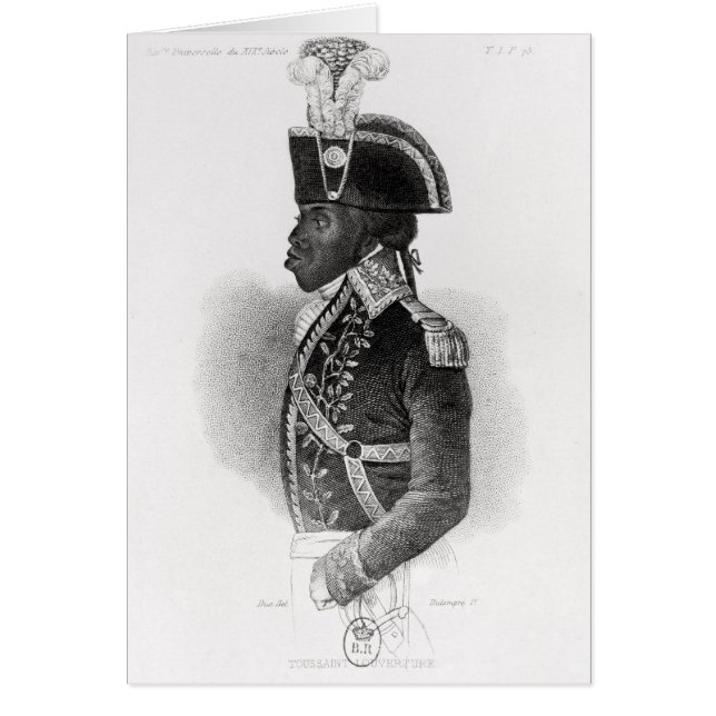 Porträt von Toussaint L'Ouverture (Vorne)