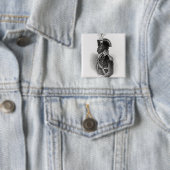 Porträt von Toussaint L'Ouverture Button (Beispiel)
