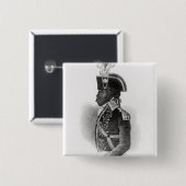Porträt von Toussaint L'Ouverture Button (Vorne & Hinten)