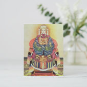 Porträt von Tzu Hsi, der Kaiserin Dowager Postkarte (Stehend Vorderseite)