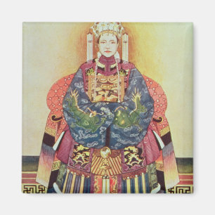 Porträt von Tzu seins, der KaiserinDowager Magnet
