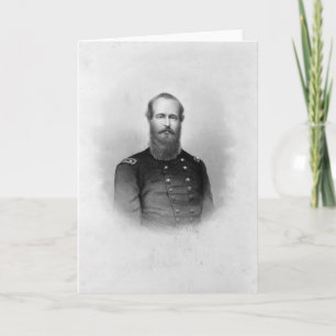 Porträt von Ulysses S. Grant Grußkarte Karte