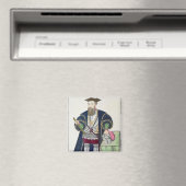 Porträt von Vasco de Gama Magnet (In Situ (Geschirrspüler))