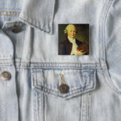 Porträt von Vasili K. Trediakovsky Button (Beispiel)