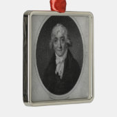 Porträt von Venanzio Rauzzini Ornament Aus Metall (Rechts)