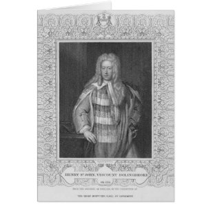 Porträt von Vicomte Bolingbroke Henry-Johannes