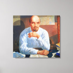 Porträt von Vladimir Ilyich Lenin, 1934 Leinwanddruck