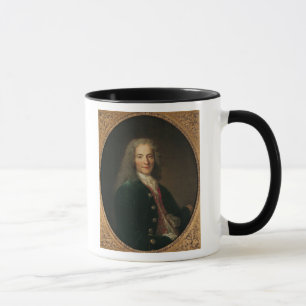 Porträt von Voltaire nach 1718 Tasse