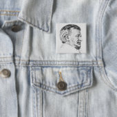 Porträt von Wagner, 19. Jahrhundert Button (Beispiel)