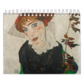 Porträt von Wally durch Egon Schiele Kalender (Titelbild)