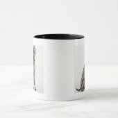 Porträt von Weimaraner Hund Tasse (Zentrum)