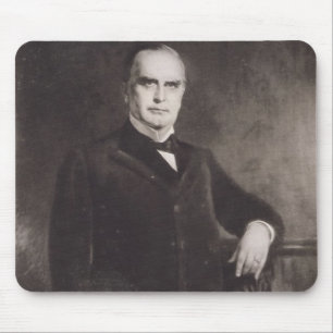 Porträt von William McKinley (litho) Mousepad