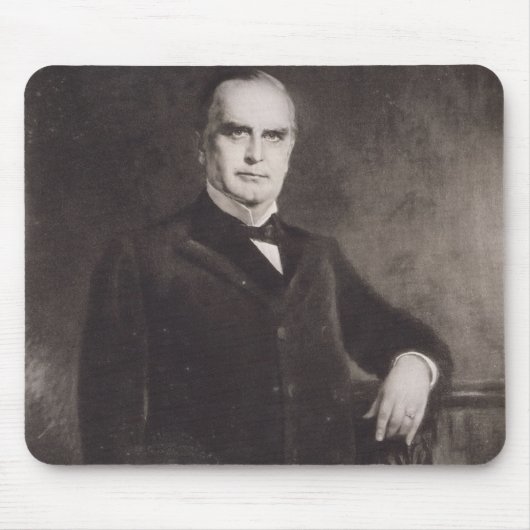 Porträt von William McKinley (litho) Mousepad (Vorne)