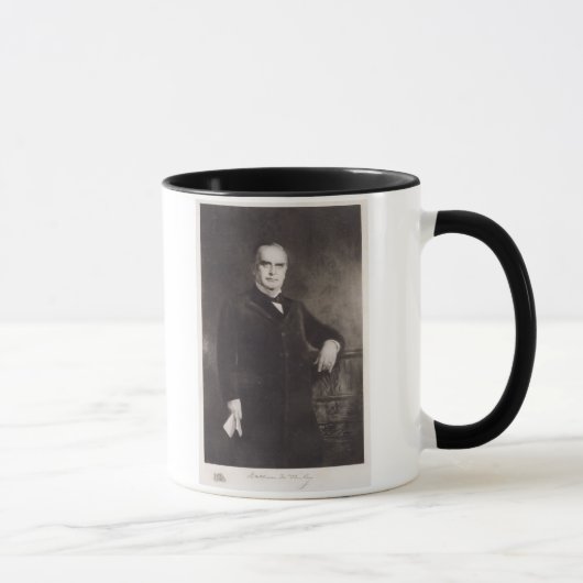 Porträt von William McKinley (litho) Tasse (Rechts)