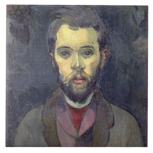 Porträt von William Molard (1862-1936), Schwede ( Fliese