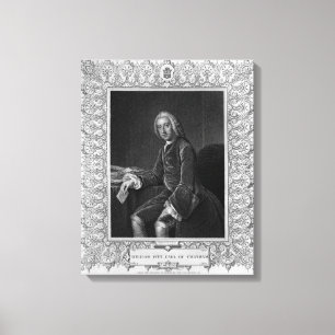 Porträt von William Pitt, 1. Graf von Chatham Leinwanddruck