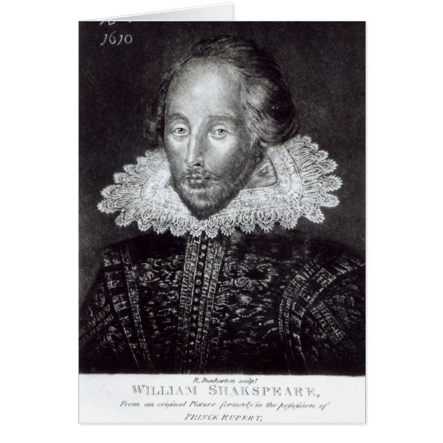 Porträt von William Shakespeare (Vorne)