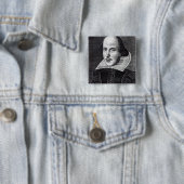 Porträt von William Shakespeare Button (Beispiel)
