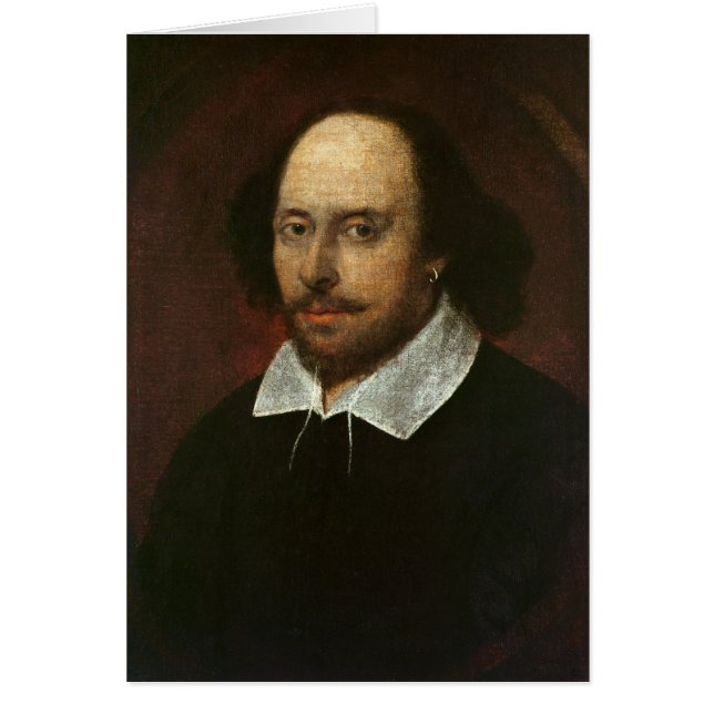 Porträt von William Shakespeare c.1610 (Vorne)