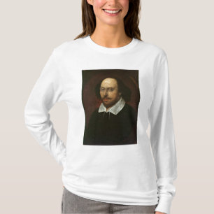 Porträt von William Shakespeare c.1610 T-Shirt