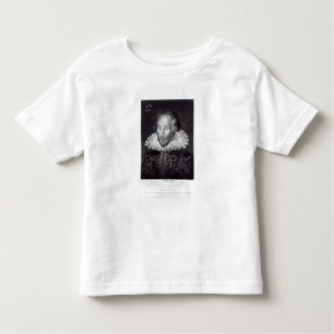 Porträt von William Shakespeare Kleinkind T-shirt