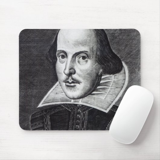 Porträt von William Shakespeare Mousepad (Mit Mouse)