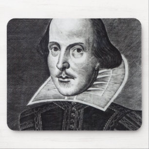 Porträt von William Shakespeare Mousepad