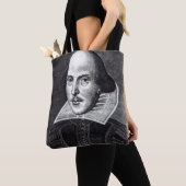 Porträt von William Shakespeare Tasche (Von Nahem)