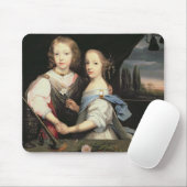 Porträt von Winston und von Arabella (1648-1730) Mousepad (Mit Mouse)
