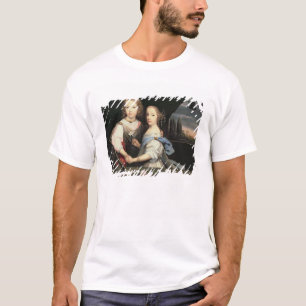 Porträt von Winston und von Arabella (1648-1730) T-Shirt