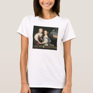 Porträt von Winston und von Arabella (1648-1730) T-Shirt