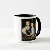 Porträt von Winston und von Arabella (1648-1730) Tasse (VorderseiteRechts)